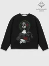 Мужской свитшот базовый / Mona Lisa - Santa Muerte