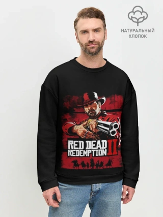Мужской свитшот базовый / Red Dead Redemption