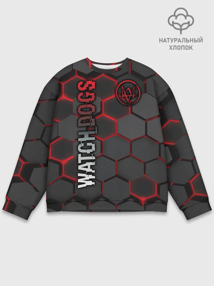 Мужской свитшот базовый / WATCH DOGS