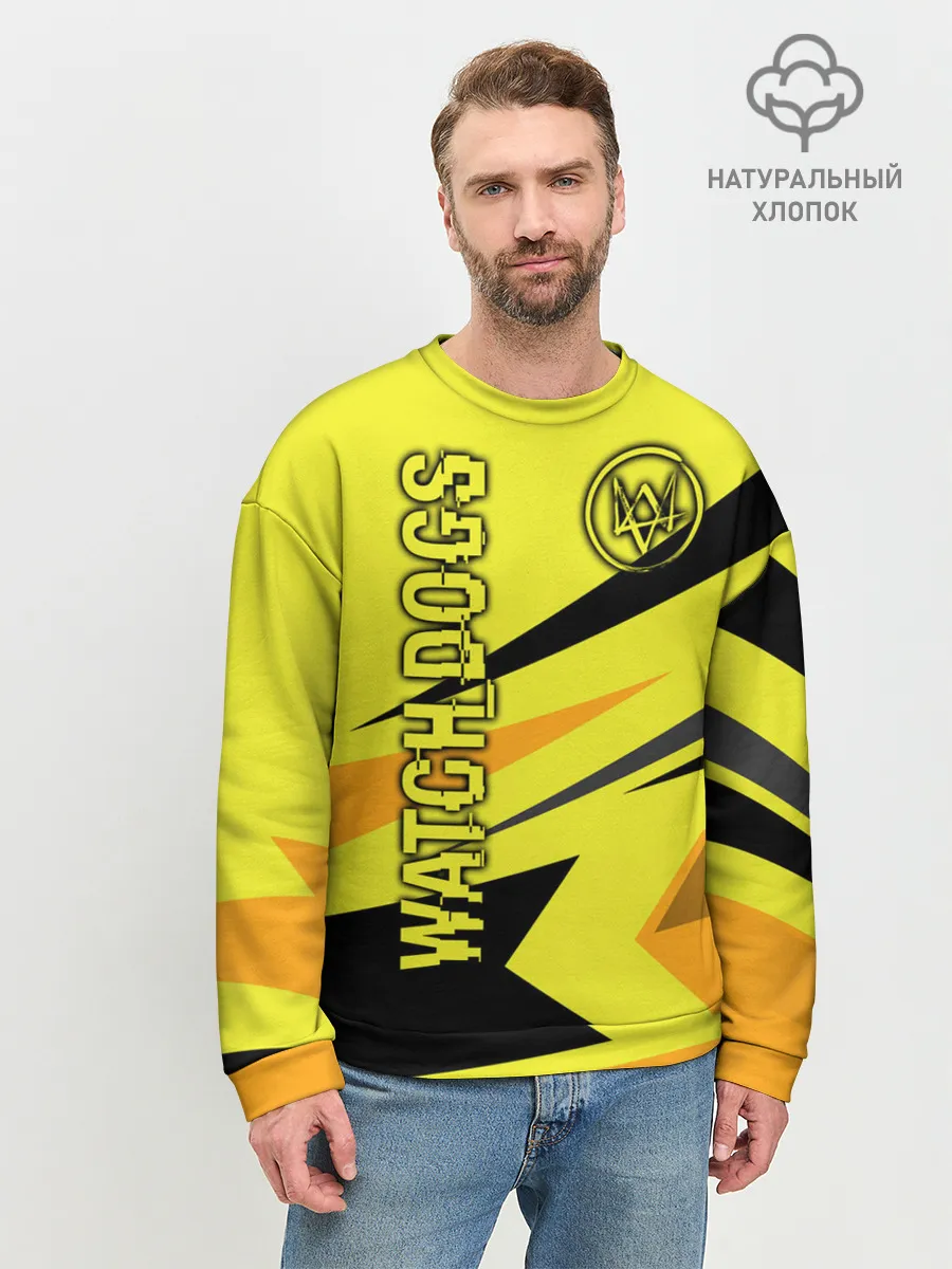 Мужской свитшот базовый / WATCH DOGS