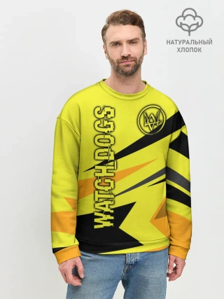 Мужской свитшот базовый / WATCH DOGS