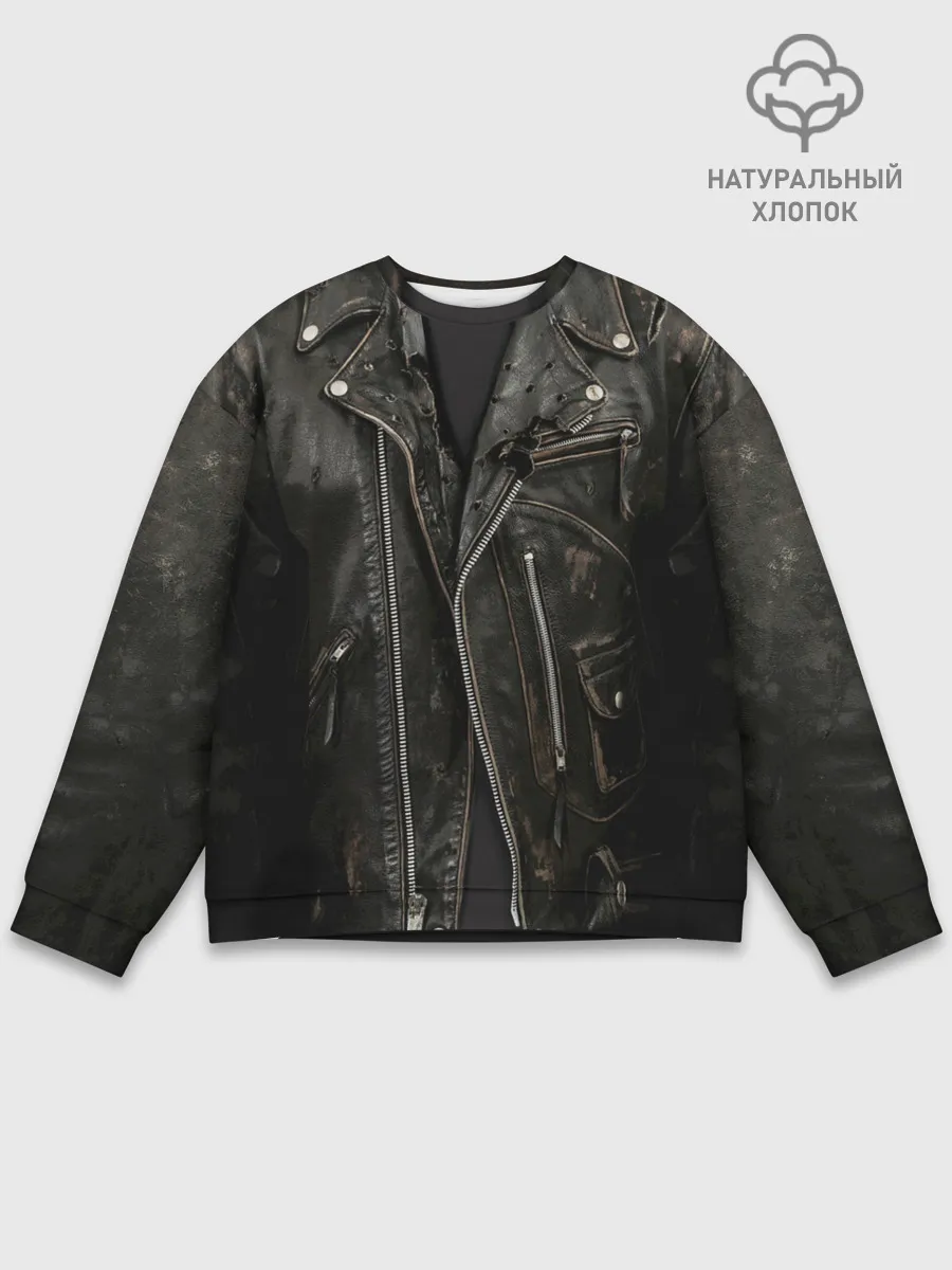 Мужской свитшот базовый / Косуха терминатора