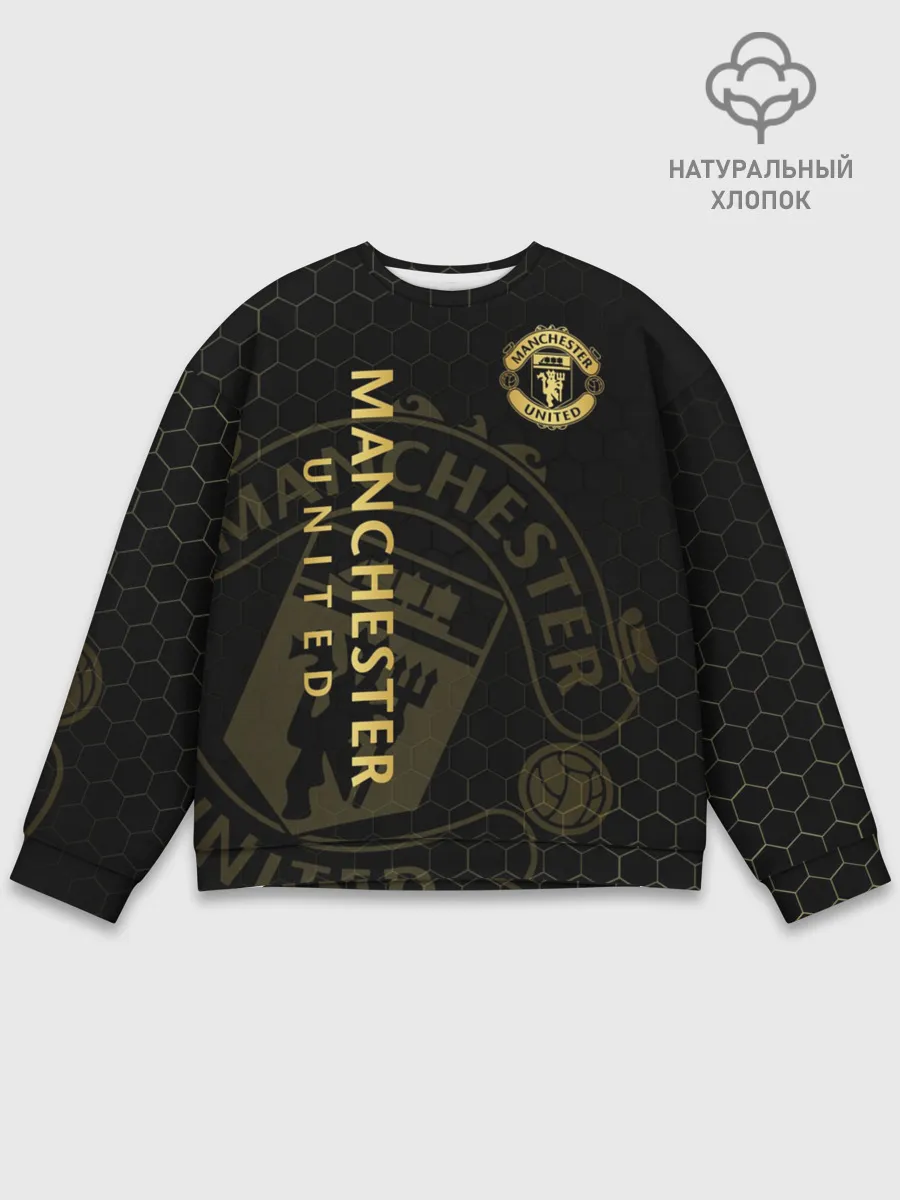 Мужской свитшот базовый / Манчестер Юнайтед