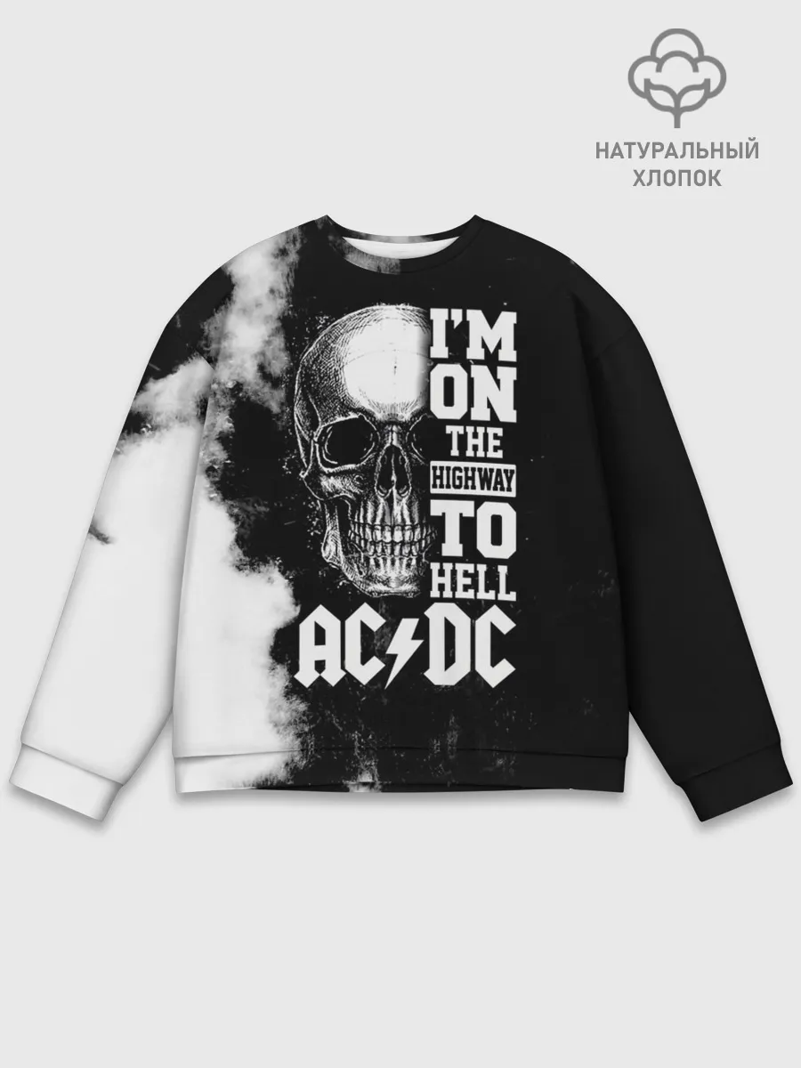 Мужской свитшот базовый / AC/DC