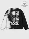 Мужской свитшот базовый / AC/DC