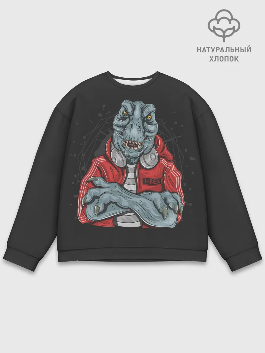 Мужской свитшот базовый / T-Rex
