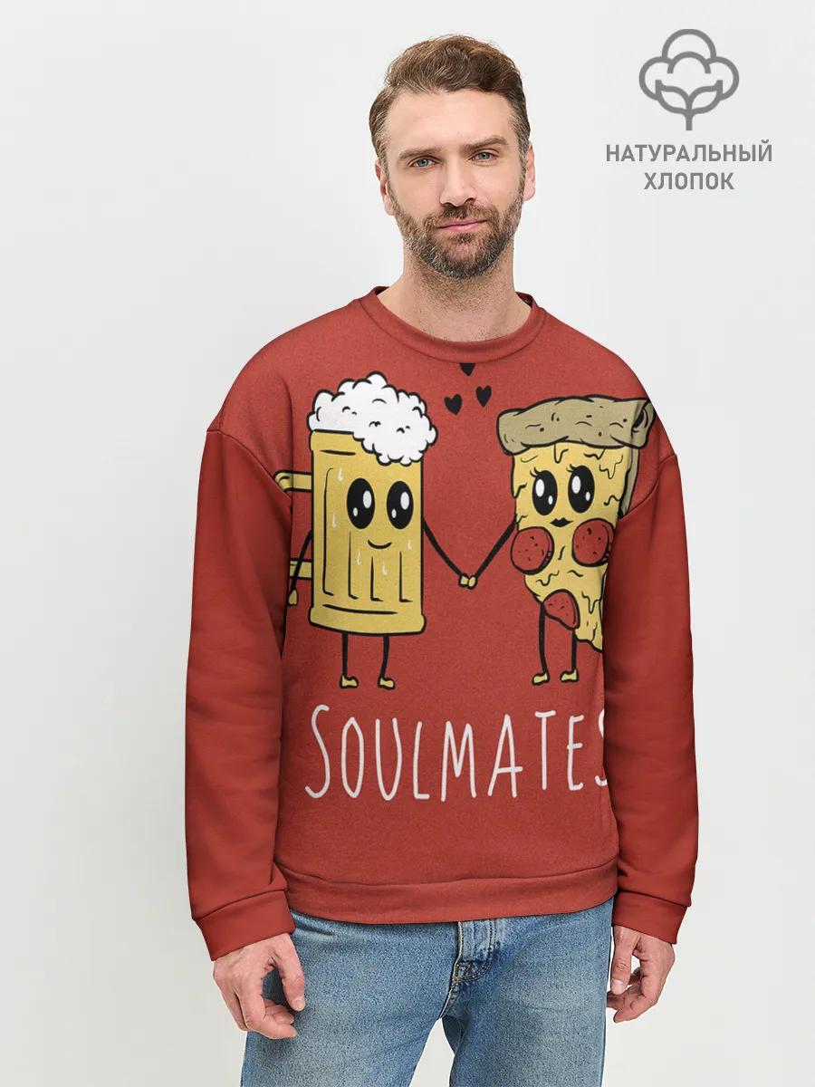 Мужской свитшот базовый / Beer