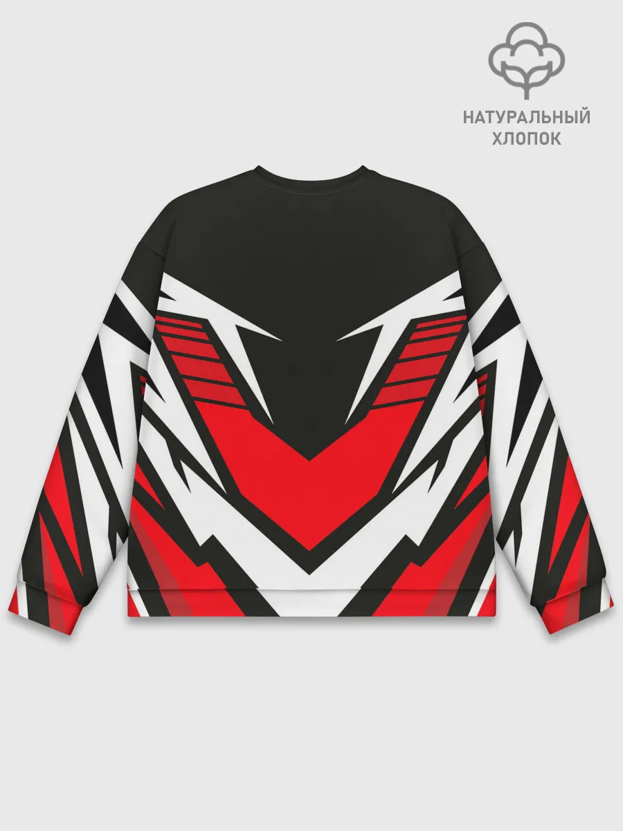 Мужской свитшот базовый / Sports geometry 4