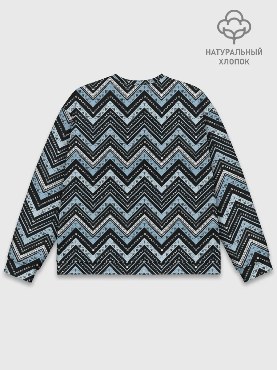 Мужской свитшот базовый / Узоры
