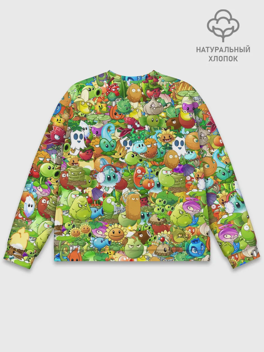 Мужской свитшот базовый / PLANTS VS ZOMBIES