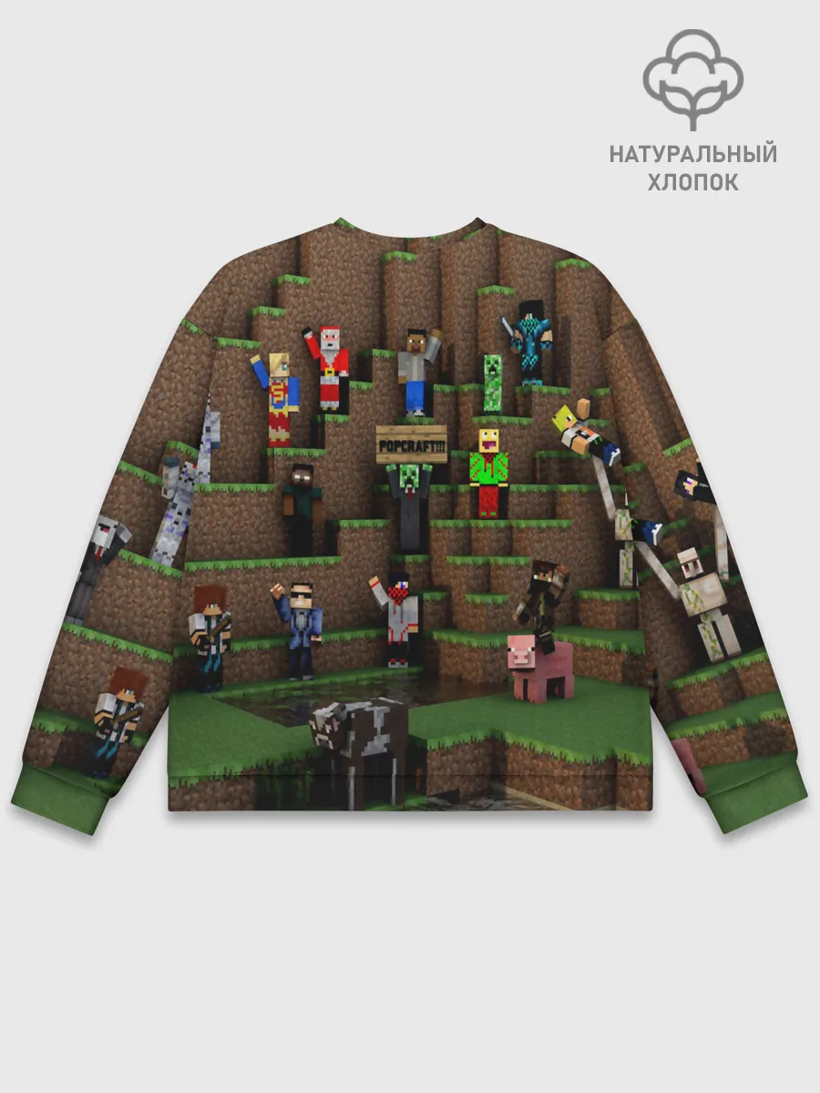 Мужской свитшот базовый / MINECRAFT