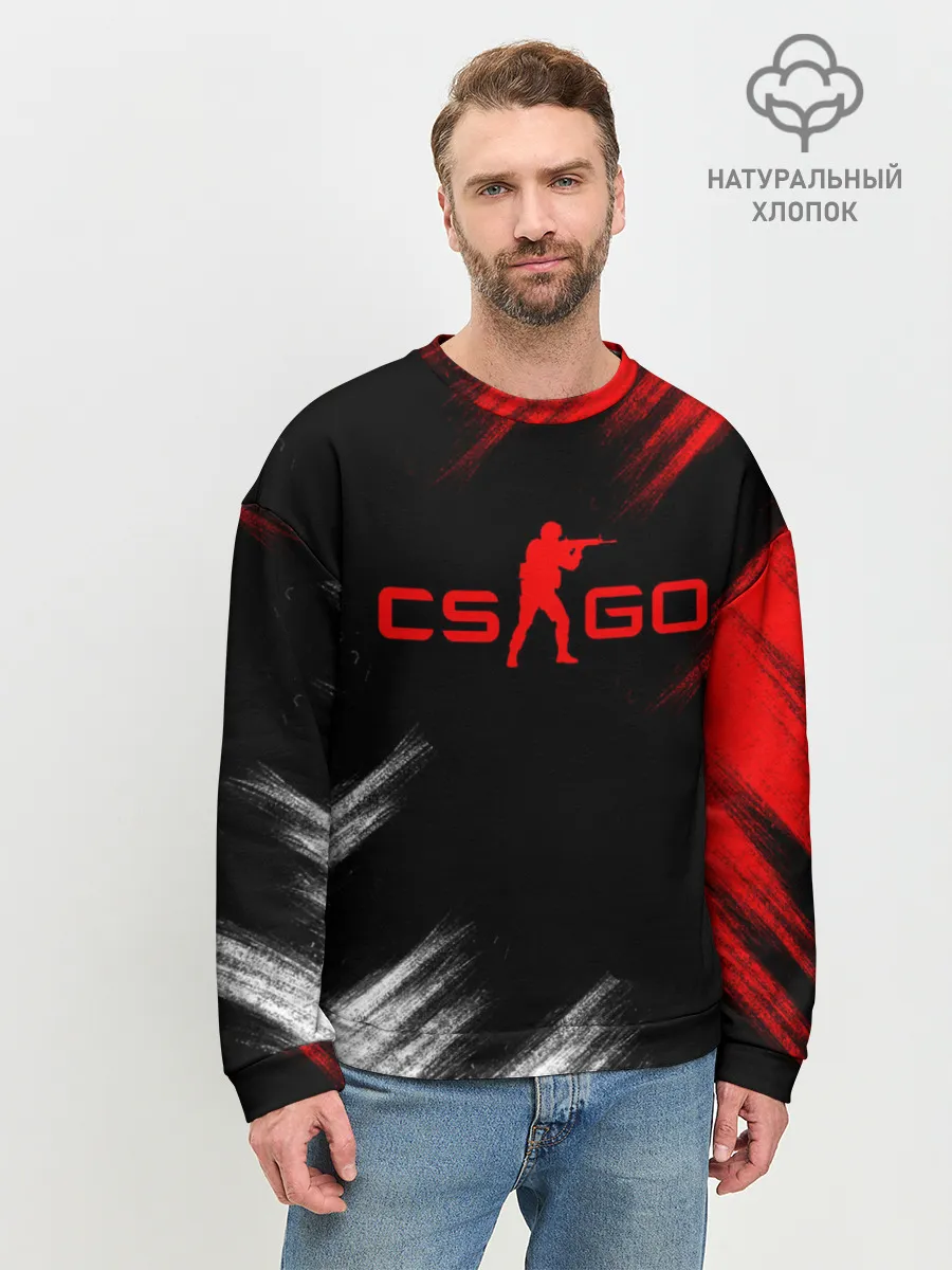 Мужской свитшот базовый / Counter Strike