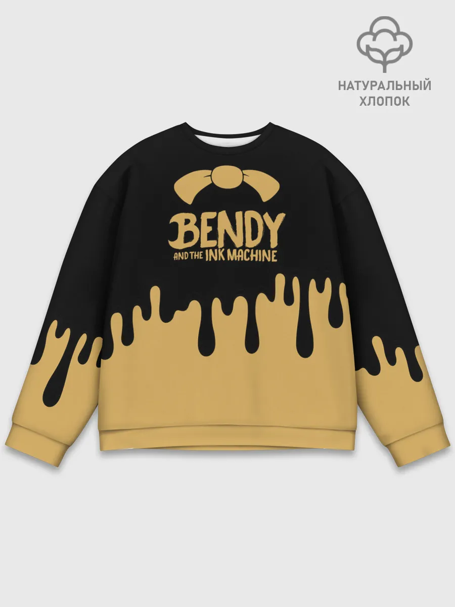 Мужской свитшот базовый / Bendy And The Ink Machine