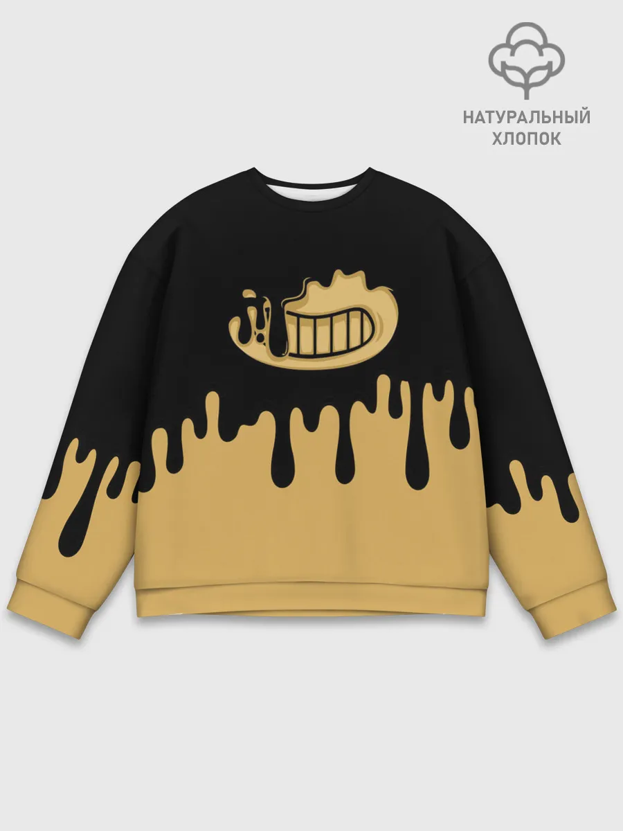 Мужской свитшот базовый / Bendy And The Ink Machine