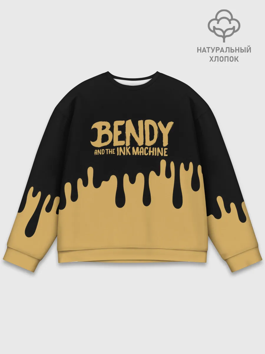 Мужской свитшот базовый / Bendy And The Ink Machine