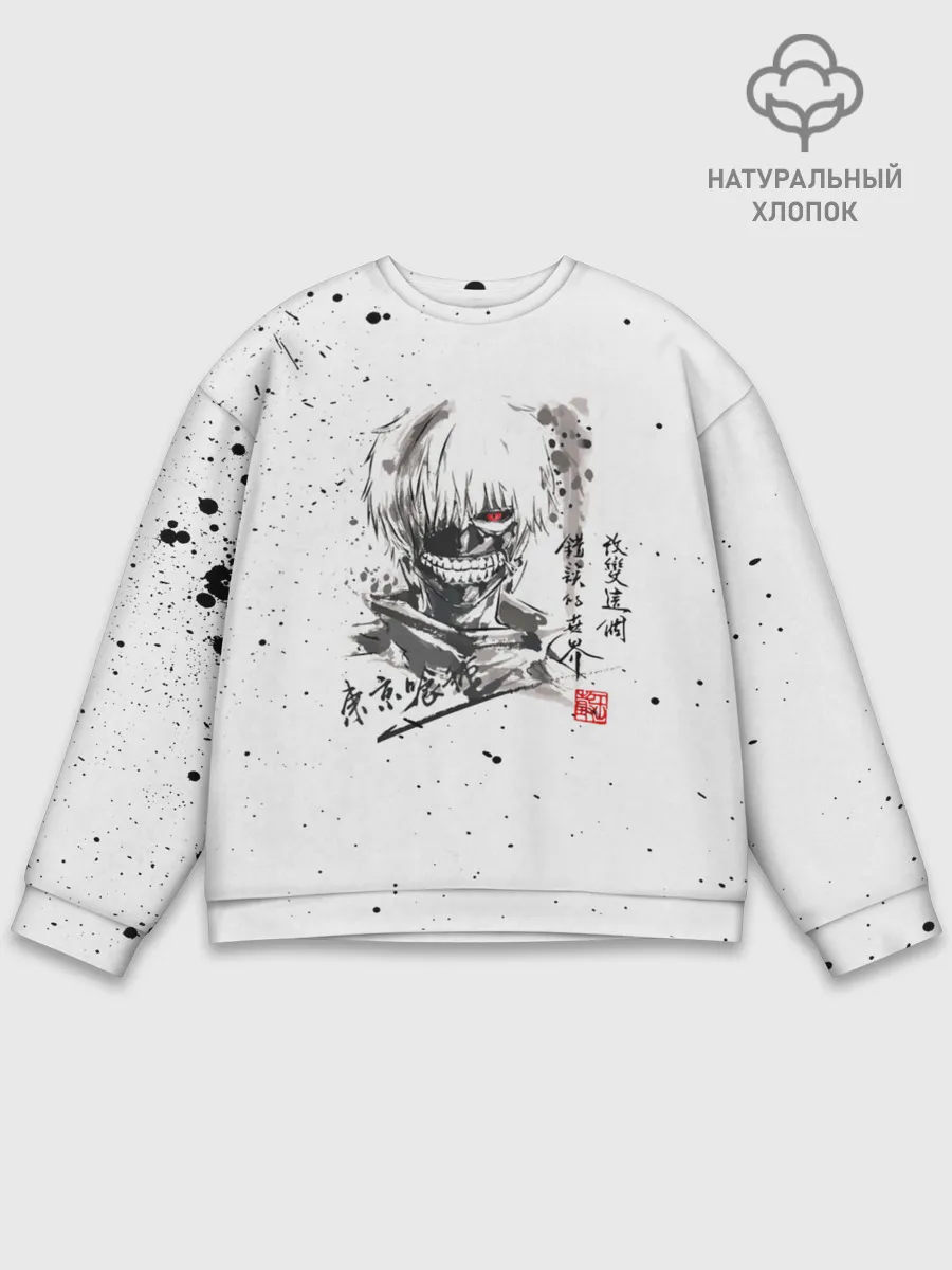 Мужской свитшот базовый / Токийский гуль
