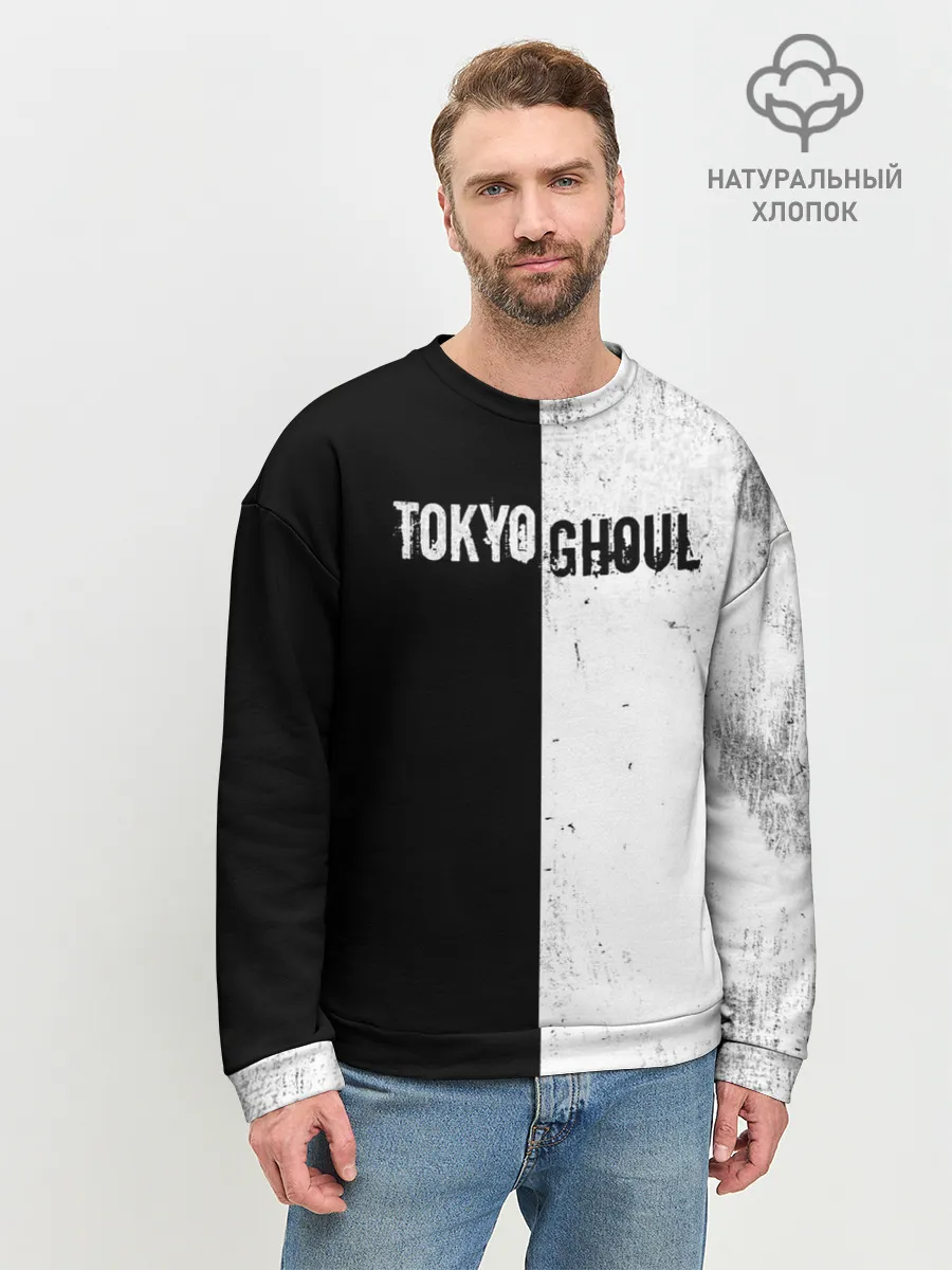 Мужской свитшот базовый / Токийский гуль