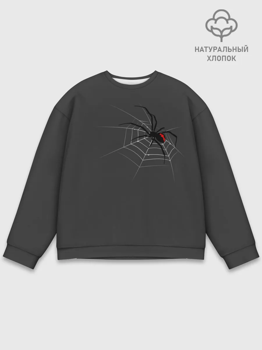 Мужской свитшот базовый / Паук