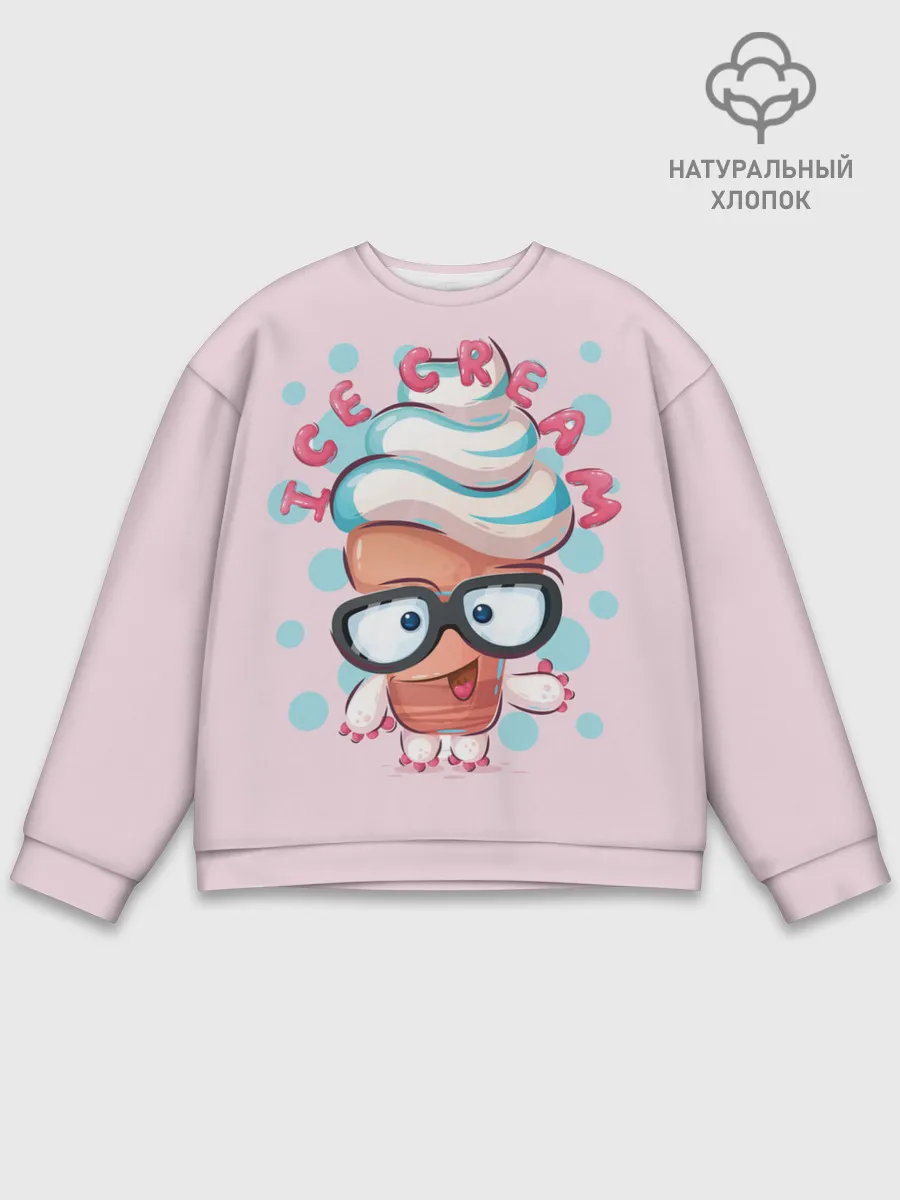 Мужской свитшот базовый / ICE CREAM