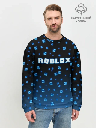 Мужской свитшот базовый / Roblox X Marshmello