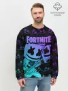 Мужской свитшот базовый / FORTNITE MARSHMELLO