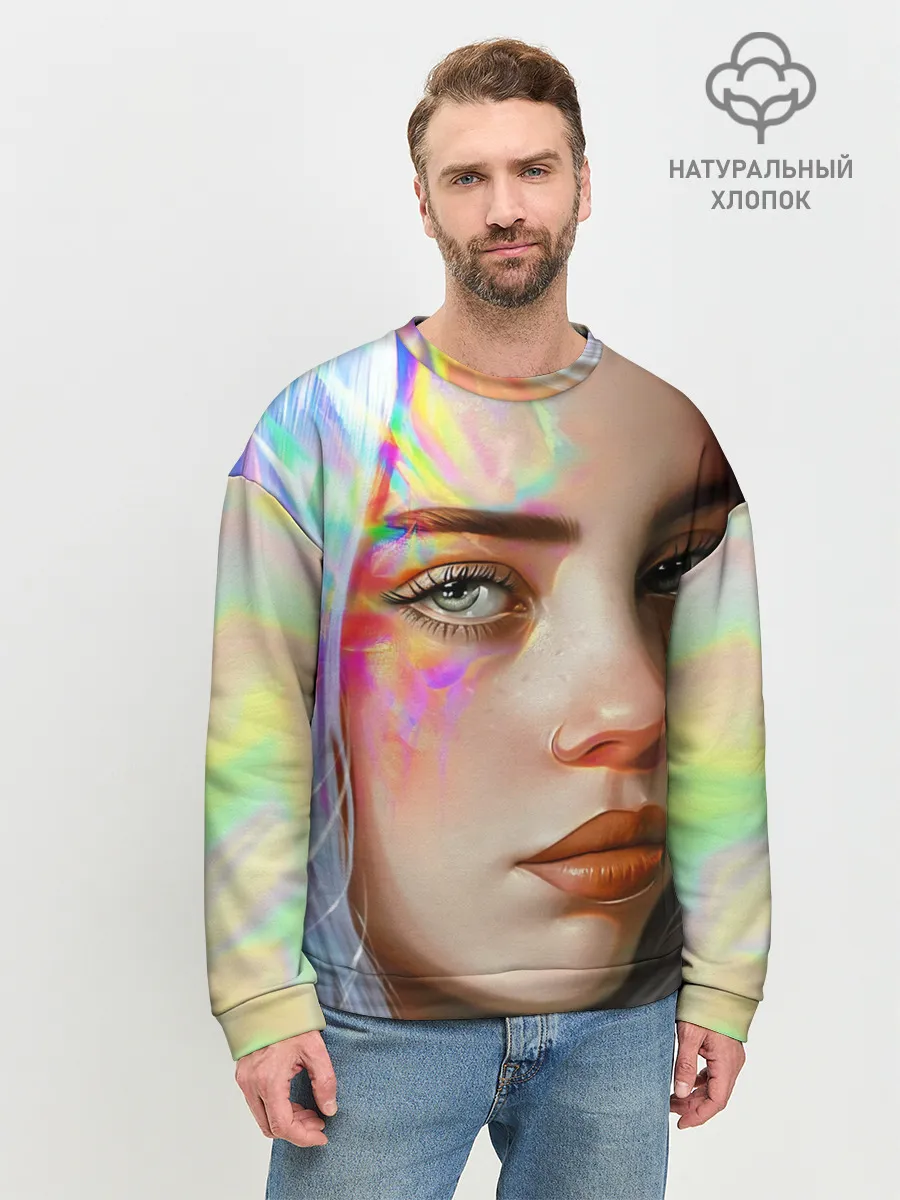 Мужской свитшот базовый / Билли Айлиш