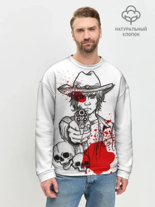 Мужской свитшот базовый / The Walking Dead