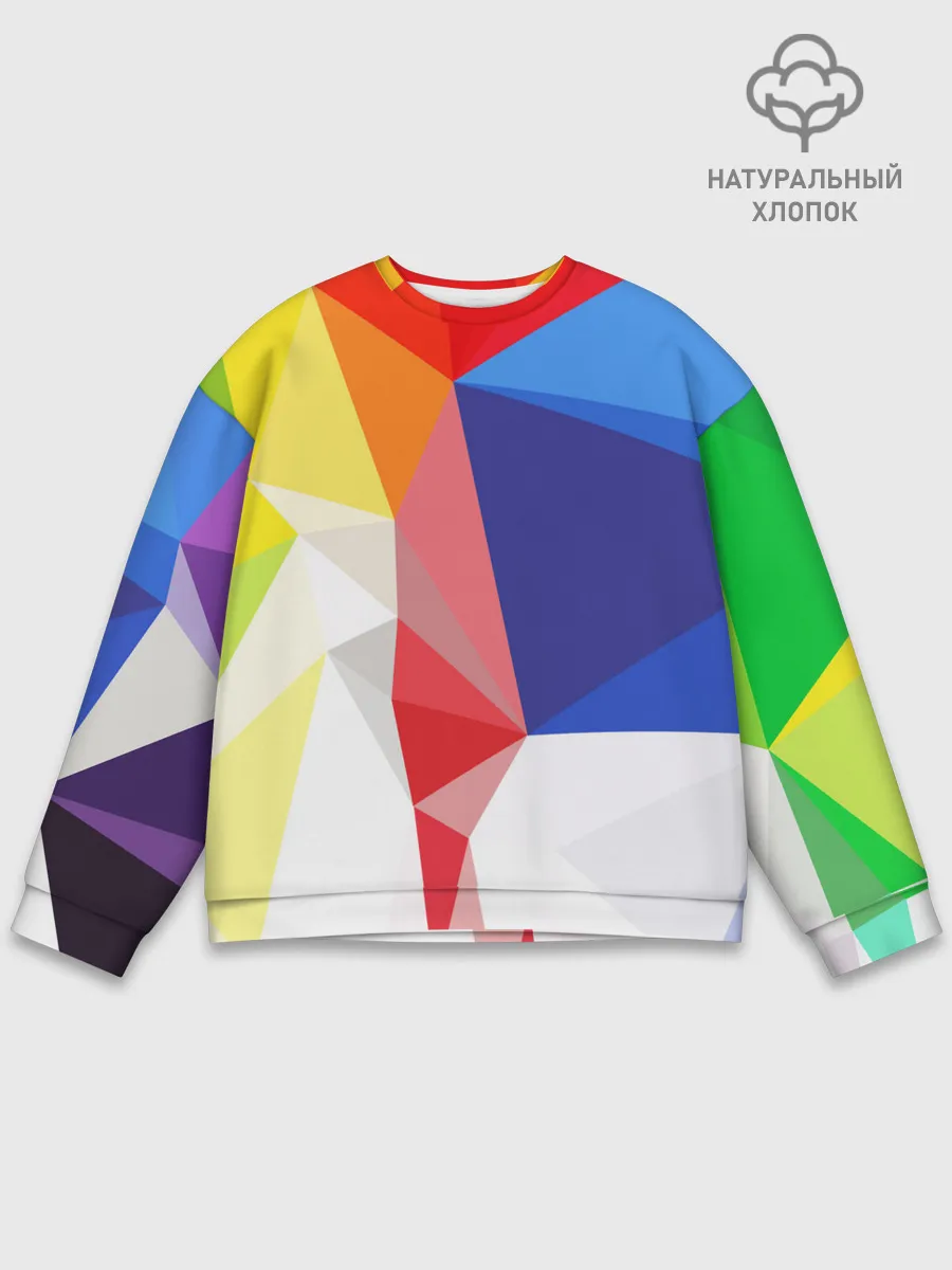 Мужской свитшот базовый / BACKGROUND COLOR