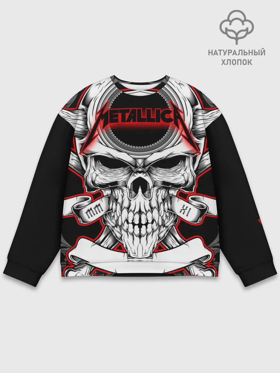 Мужской свитшот базовый / Metallica