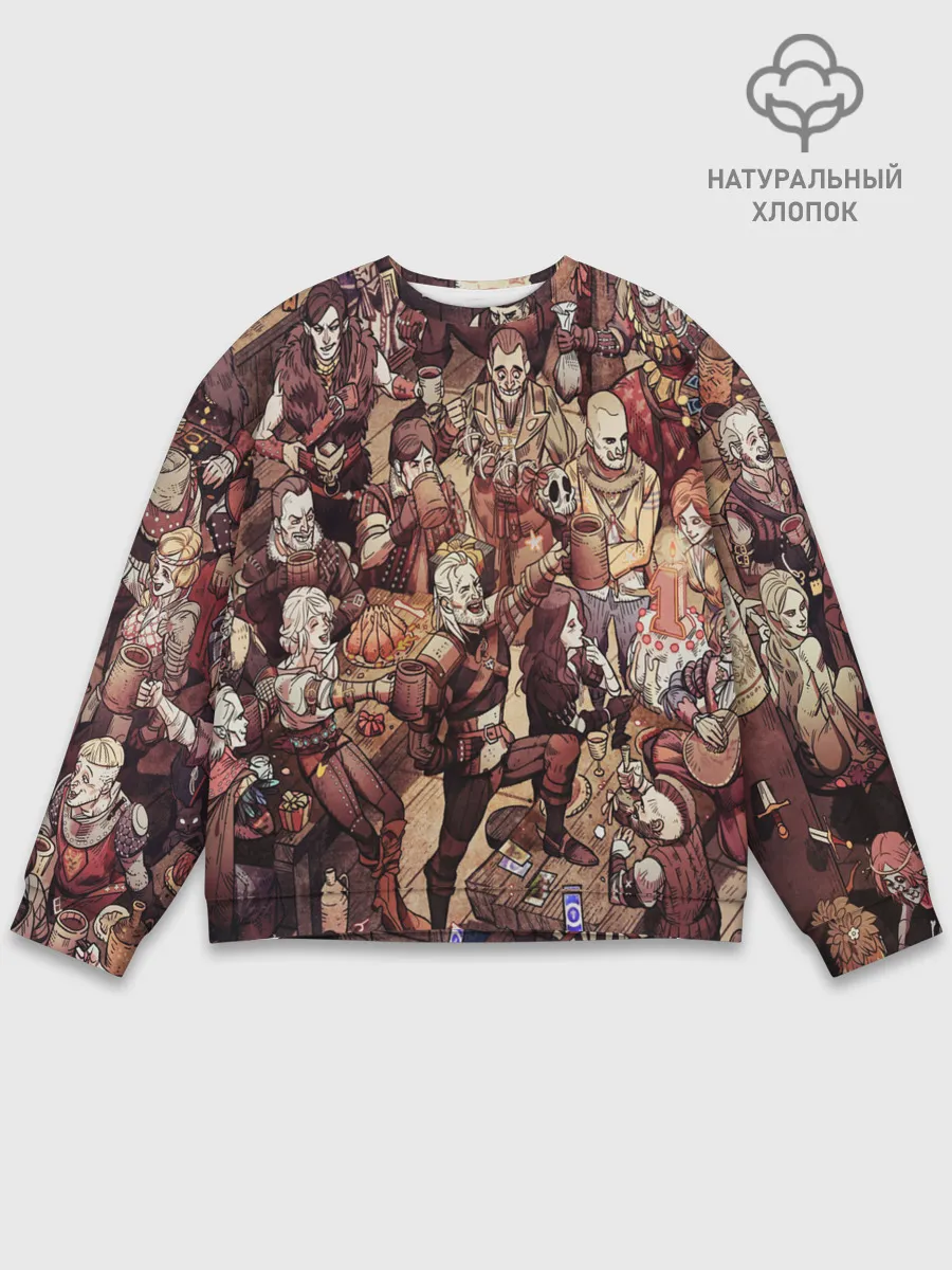 Мужской свитшот базовый / Ведьмак