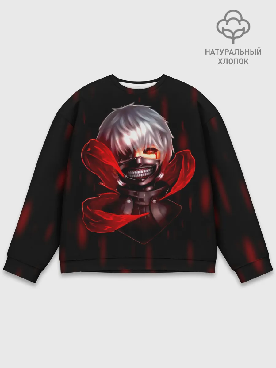 Мужской свитшот базовый / Токийский гуль