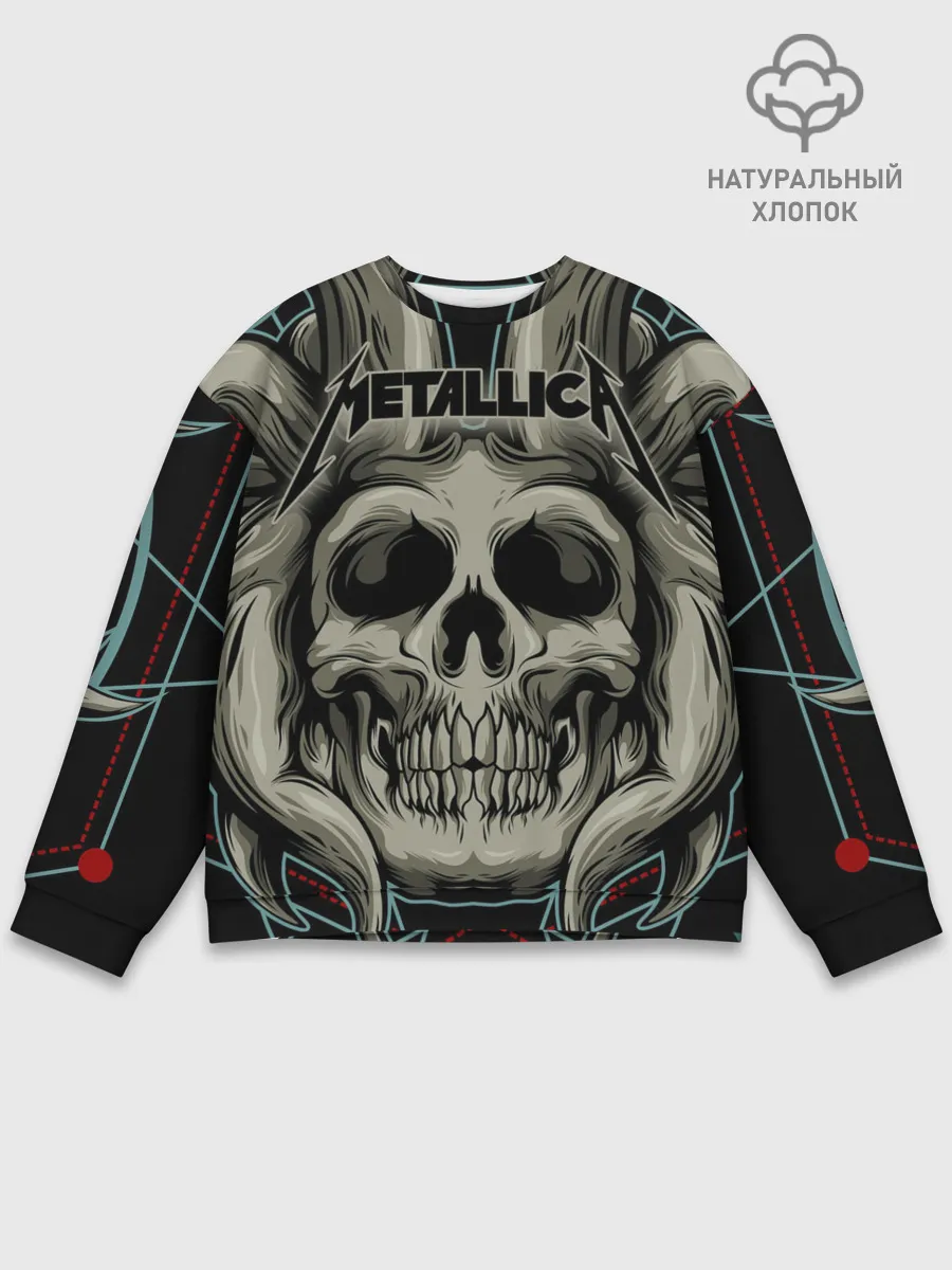Мужской свитшот базовый / Metallica