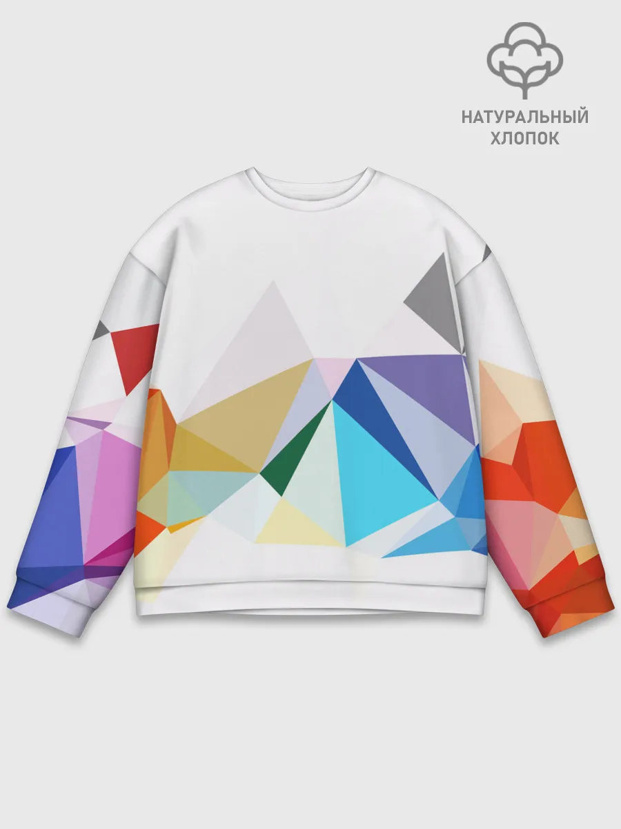 Мужской свитшот базовый / GEOMETRY