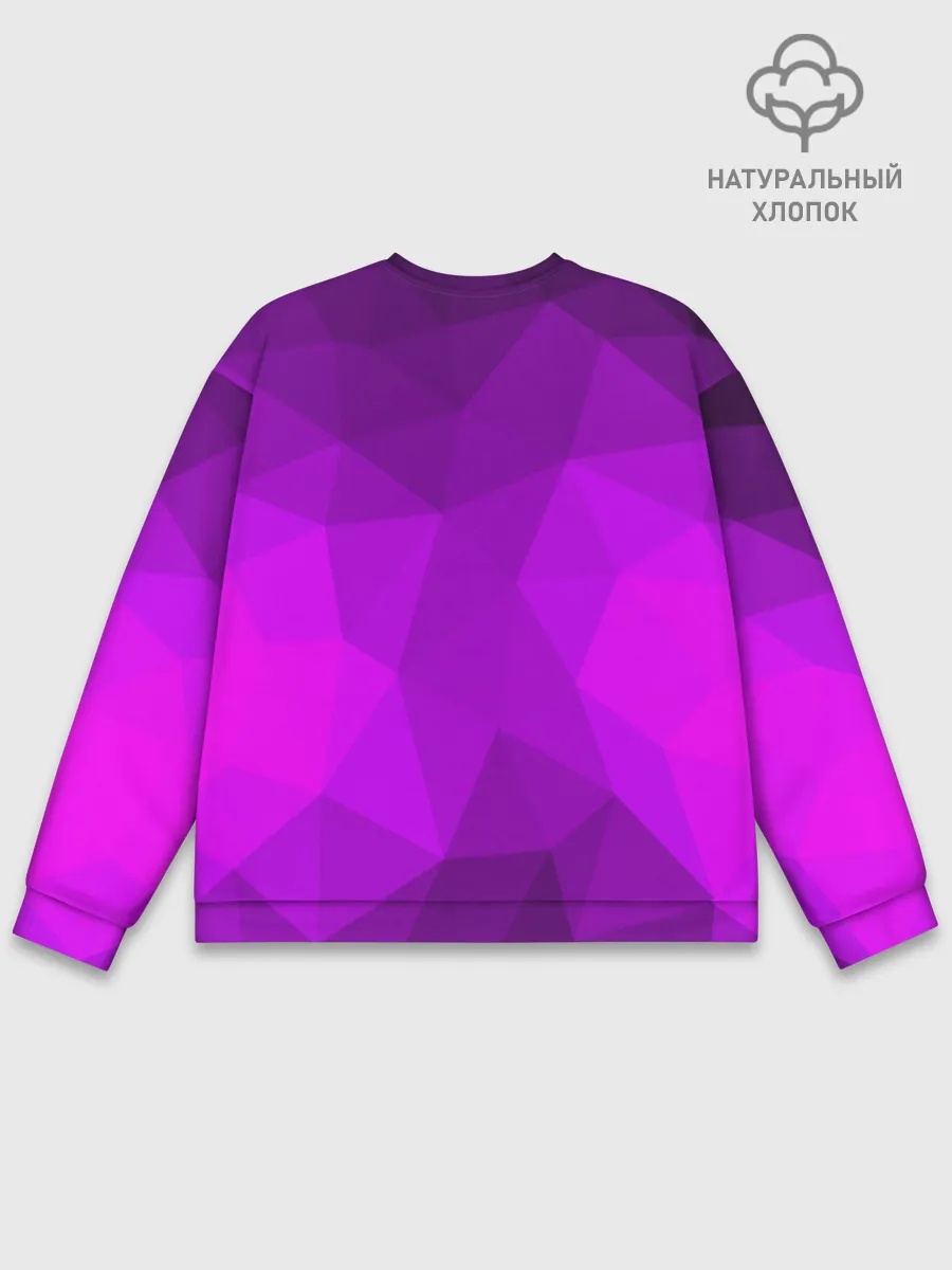 Мужской свитшот базовый / НЕОНОВАЯ АБСТРАКЦИЯ