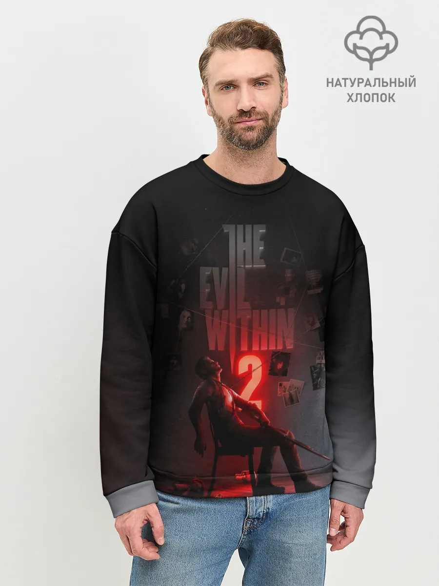 Мужской свитшот базовый / The Evil Within 2