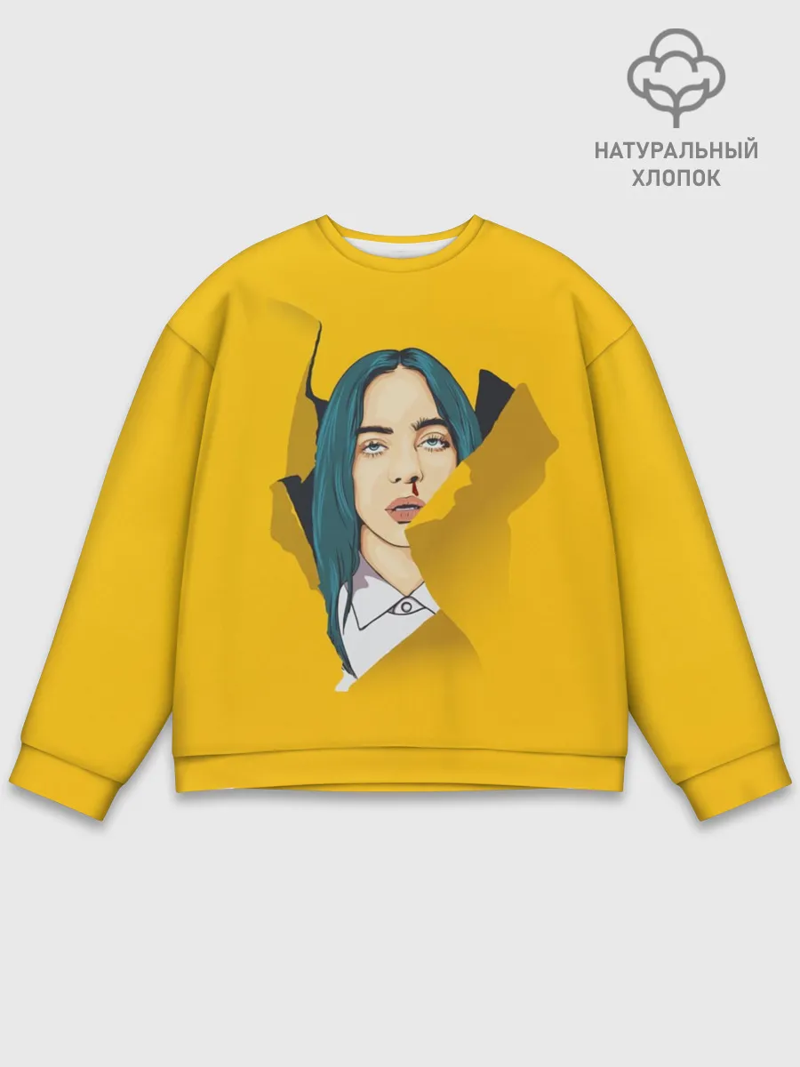 Мужской свитшот базовый / Billie Eilish