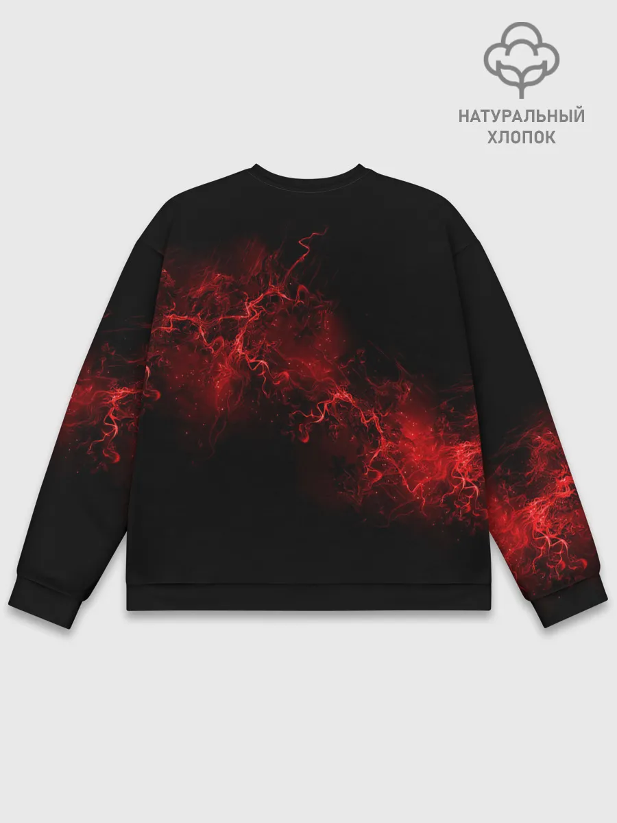 Мужской свитшот базовый / Cyberpunk 2077.