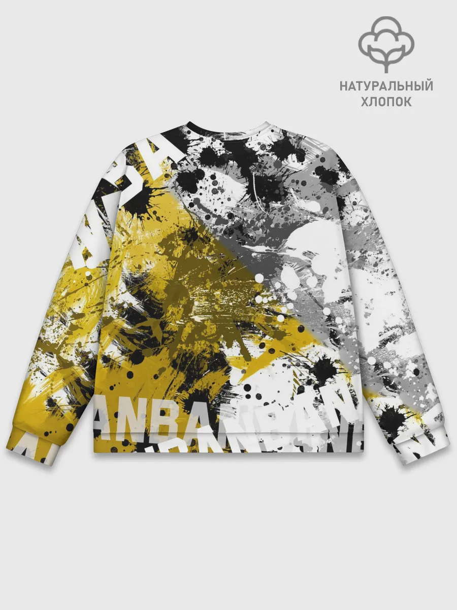 Мужской свитшот базовый / Голден Стэйт Уорриорз