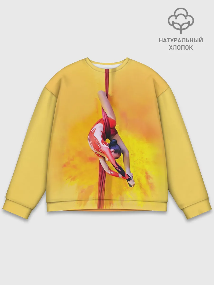 Мужской свитшот базовый / Гимнастика на полотнах