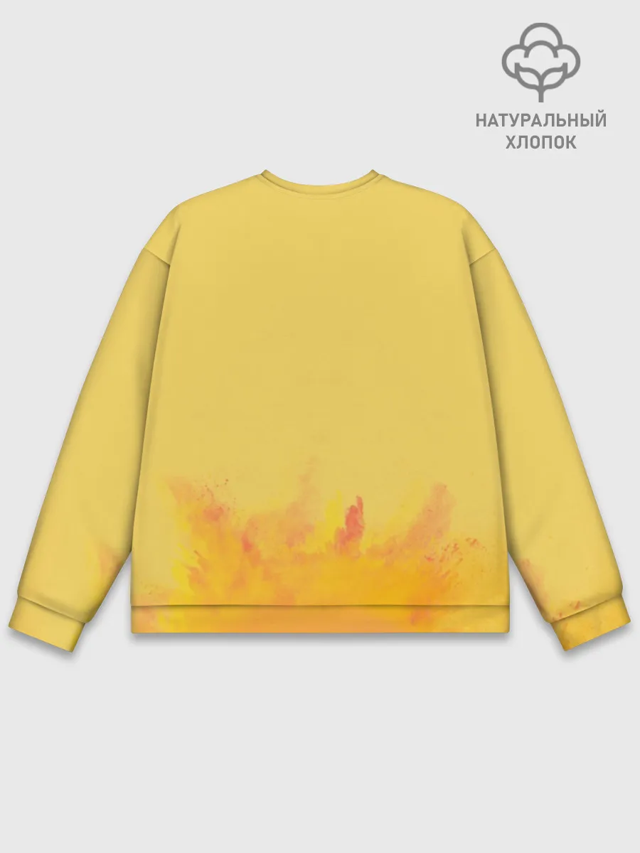 Мужской свитшот базовый / Гимнастика на полотнах