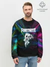 Мужской свитшот базовый / Fortnite x Marshmallow.