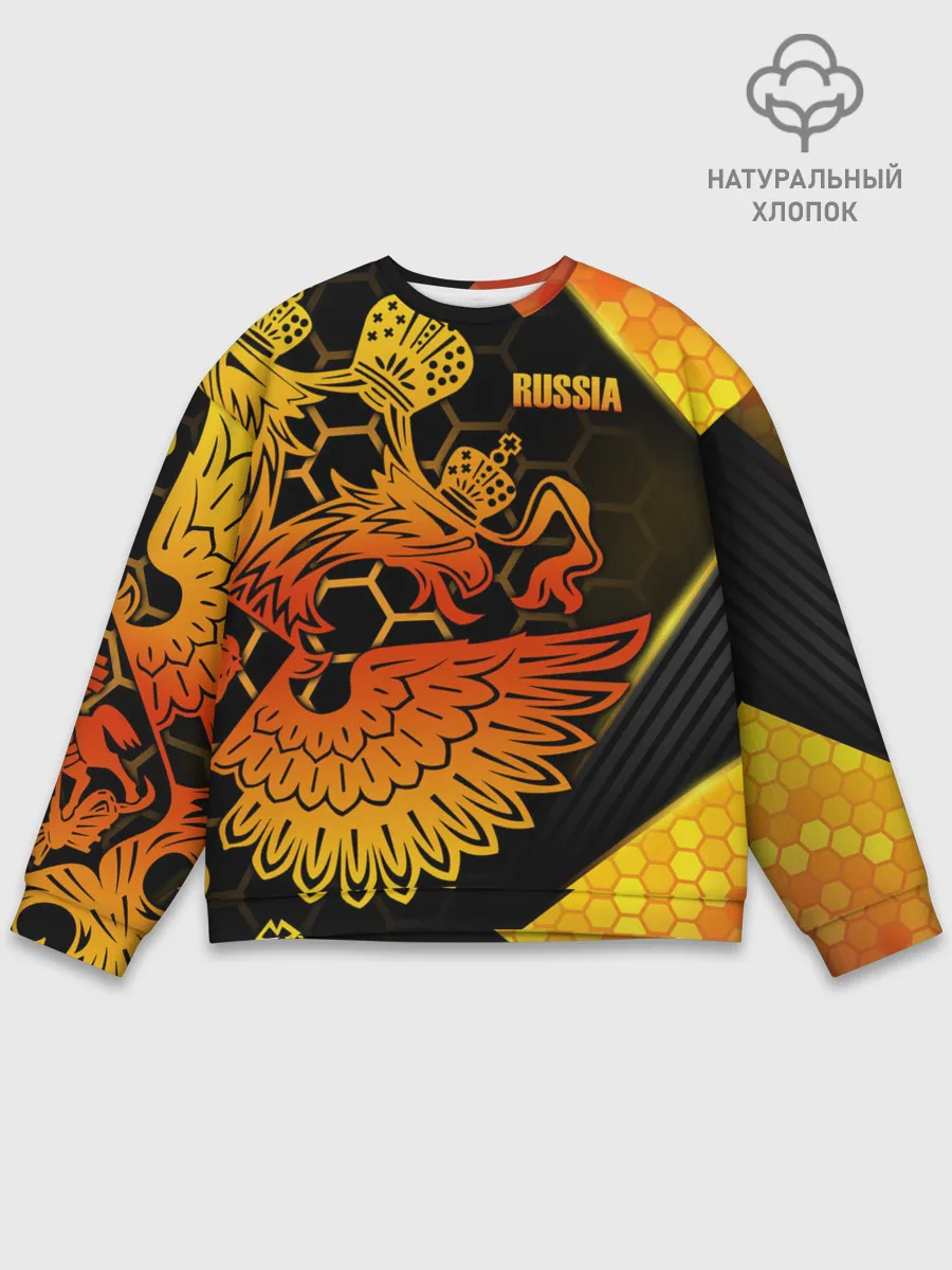 Мужской свитшот базовый / RUSSIA Lifestyle