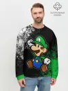 Мужской свитшот базовый / Luigis Mansion