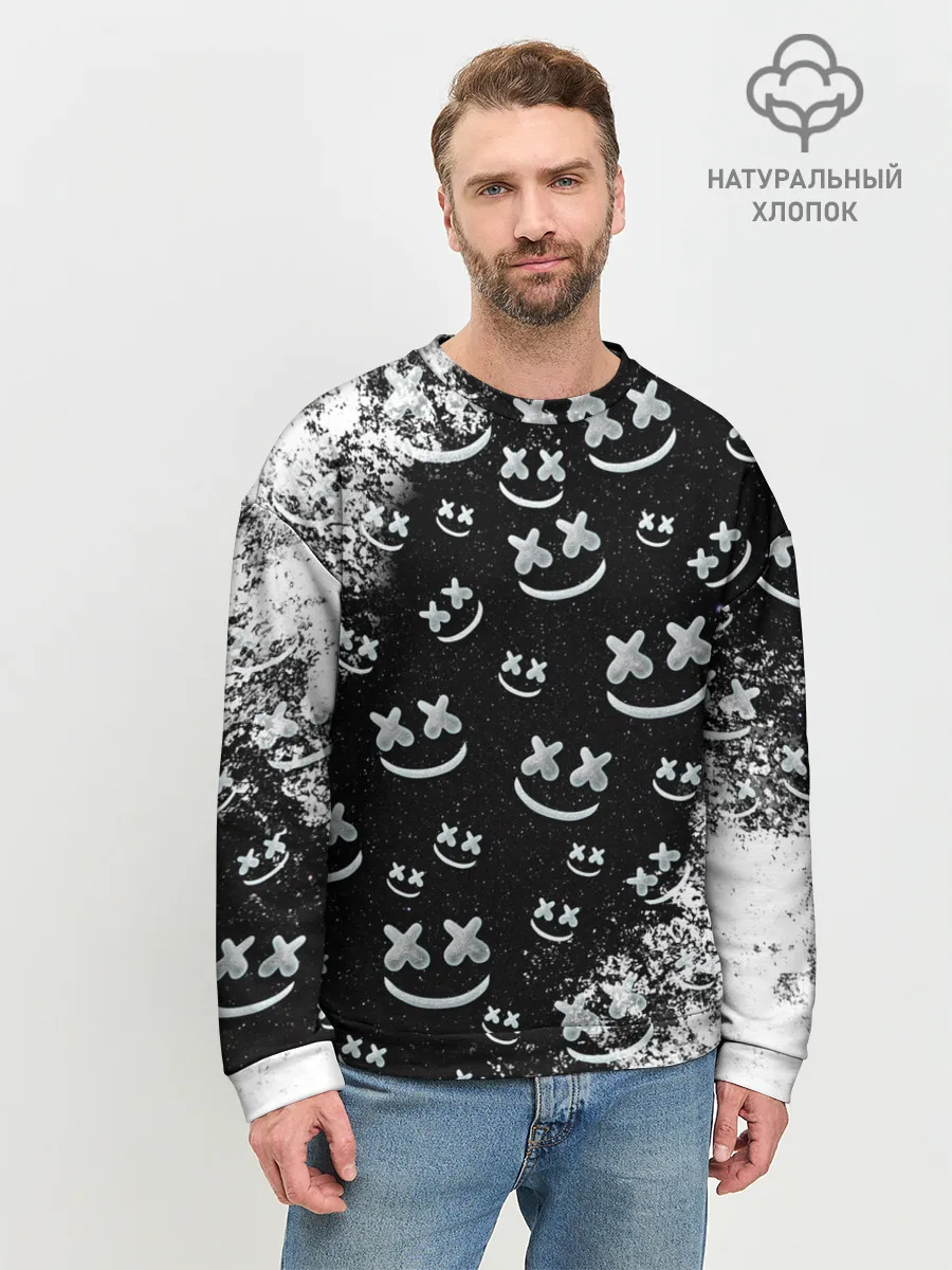 Мужской свитшот базовый / Marshmello