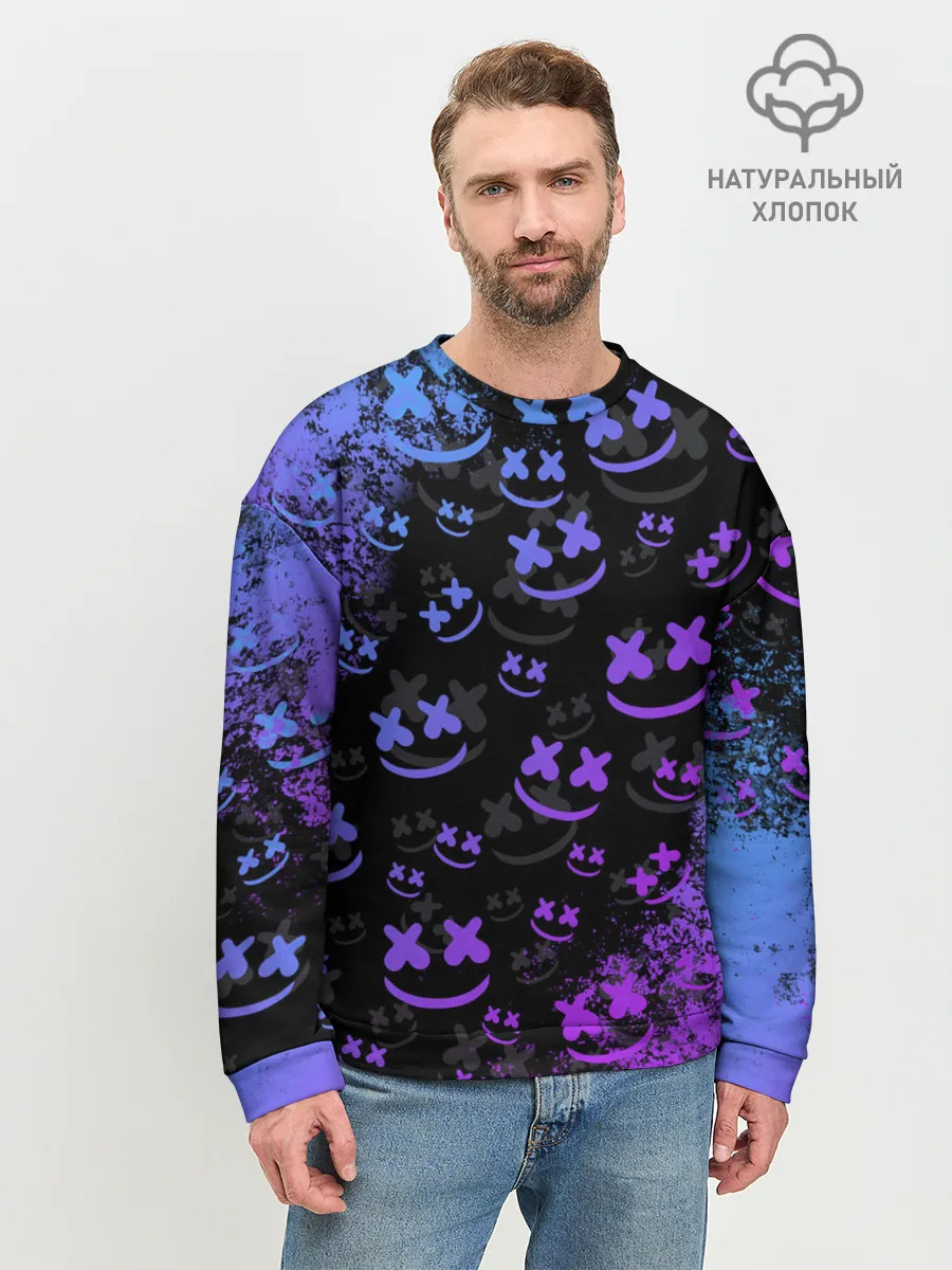 Мужской свитшот базовый / Marshmello