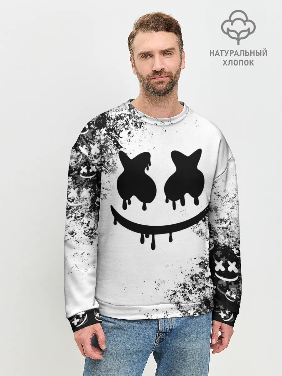 Мужской свитшот базовый / Marshmello