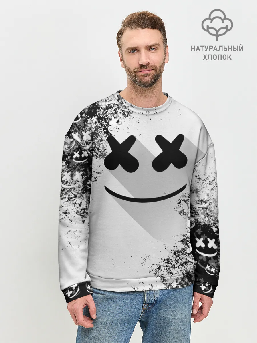 Мужской свитшот базовый / Marshmello