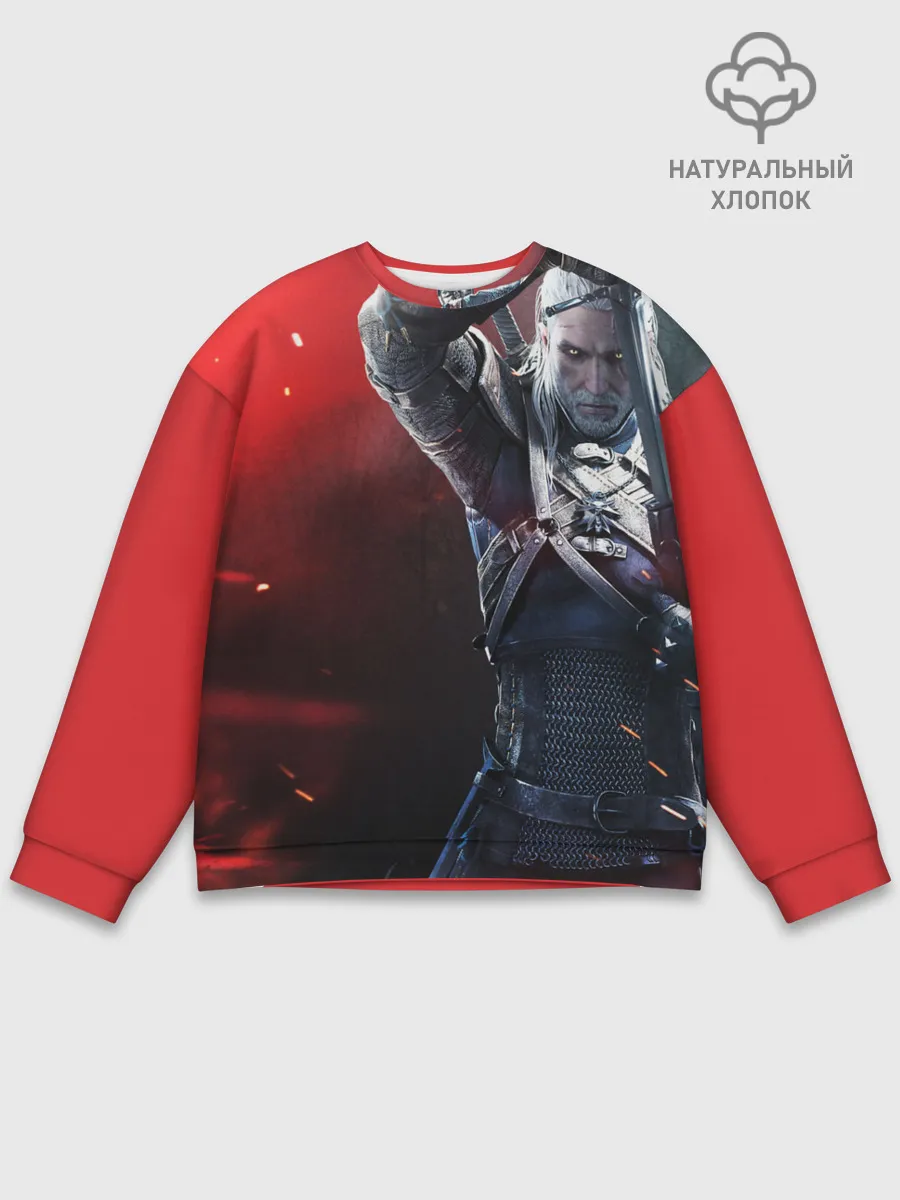 Мужской свитшот базовый / ВЕДЬМАК