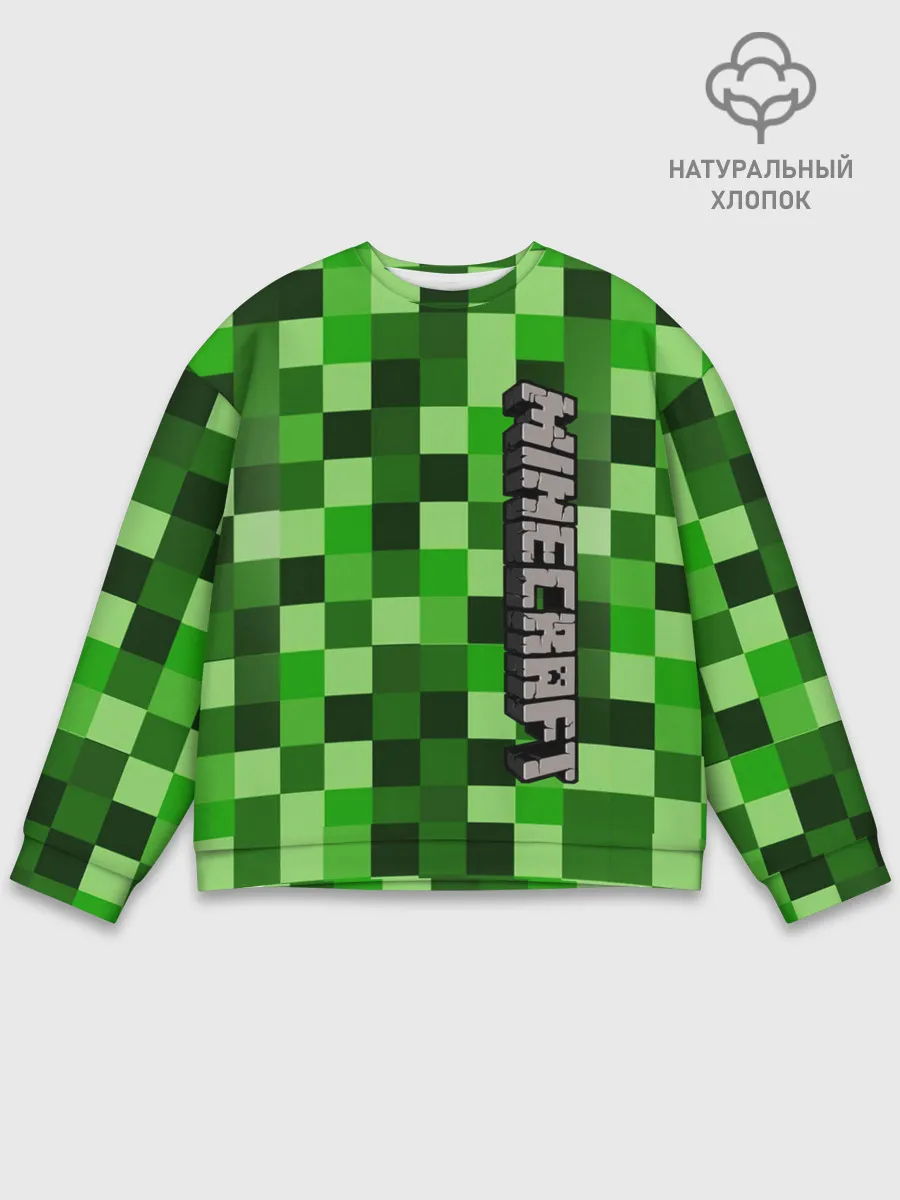 Мужской свитшот базовый / MINECRAFT