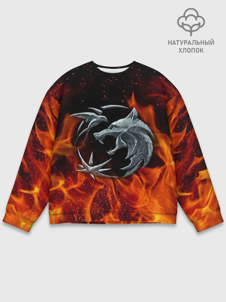 Мужской свитшот базовый / СЕРИАЛ ВЕДЬМАК